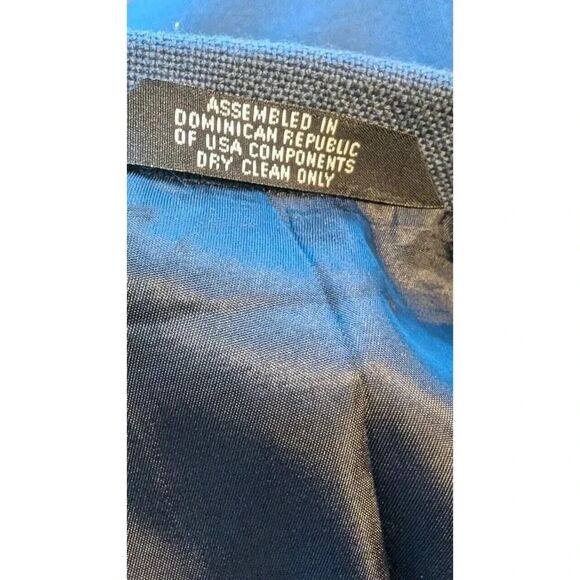 Haggar Blue Jacket Blazer Mens Size 40 Excellent Condition - Picture 4 of 6